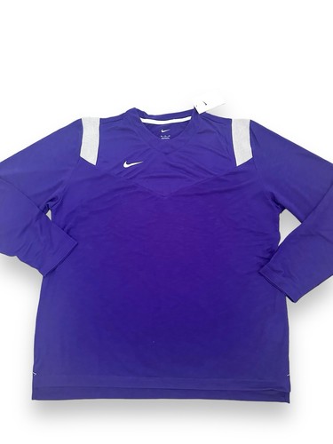 Nike Coaches Long Sleeve Dri-Fit Athletic Football Top