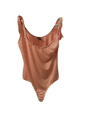 Vero Moda Striped Body Tie Strap Size M New Sleevless