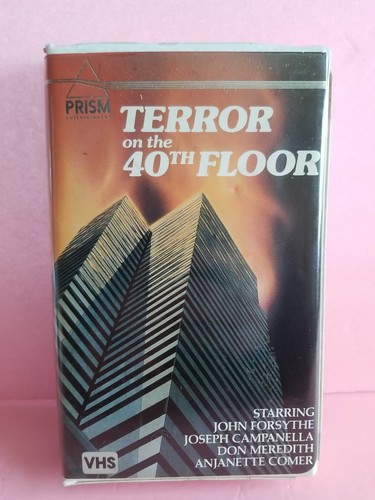 Terror On The 40th Floor (1974) PRISM VHS HTF Thriller 70s