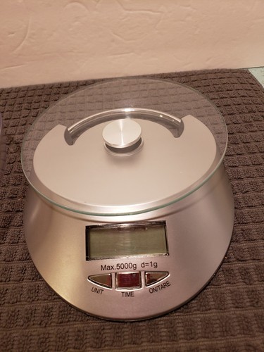 NEW Real Appeal Electronic Food Scale with Plastic Bowl
