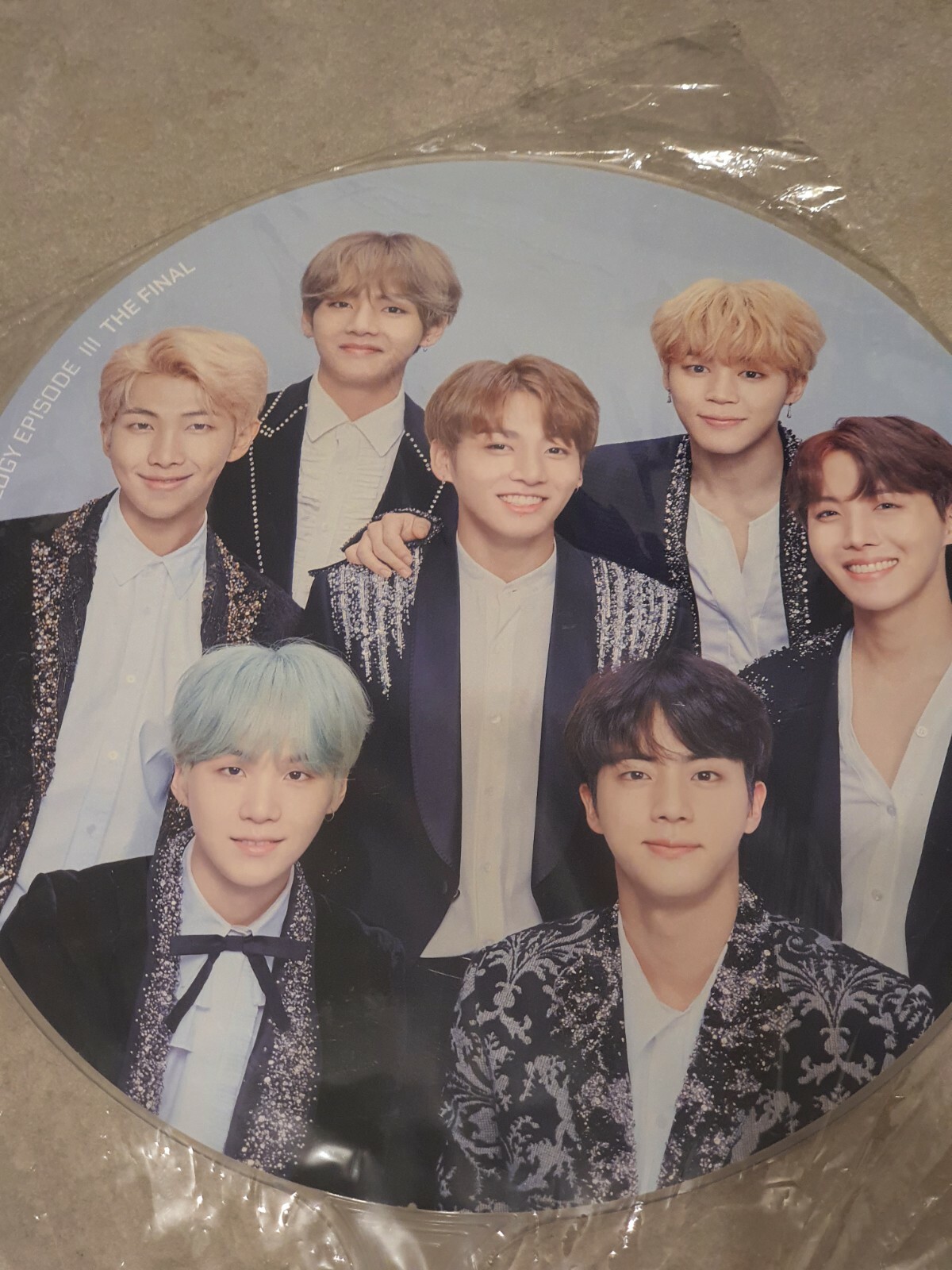 BTS 防弾少年団 WINGS TOUR FINAL MINI FLAG JK BTS 2017 THE