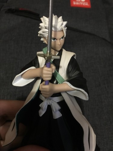 Bleach Anime Manga Figure Toshiro Hitsugaya Hyorinmaru Toynami OOB HTF RARE
