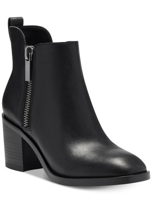 

LUCKY BRAND Женские черные ботильоны Walba на блочном каблуке, размер 6 м, Черный, LK-WALBA