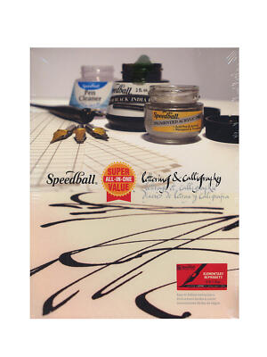 Speedball Super Value Lettering & Calligraphy Kit - calligraphy kit