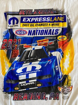 2022 53rd Annual GatorNationals (048) Men's 100% Cotton T-shirt NHRA Drag Racing