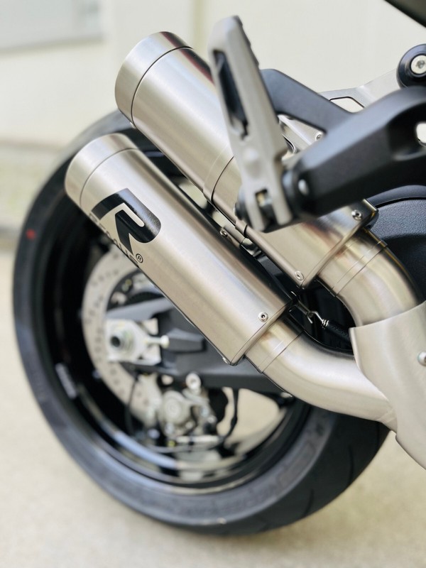 Ducati Monster Remus Double Mesh Sportauspuff Mit Eg-Genehmigung