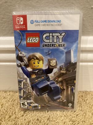 LEGO City Undercover (Nintendo Switch, 2017) No Physical Game - New & Sealed!