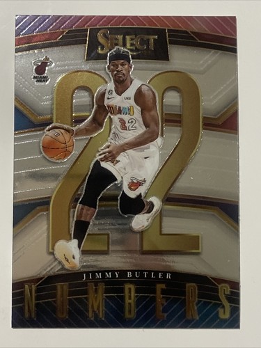 2022-23 Panini Select #23 Jimmy Butler Miami Heat Numbers