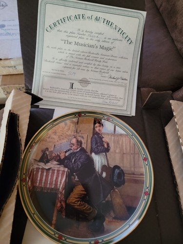 The Surrey With The Fringe On Top by Mort Kunstler Ltd Ed Collector Plate W/Cer