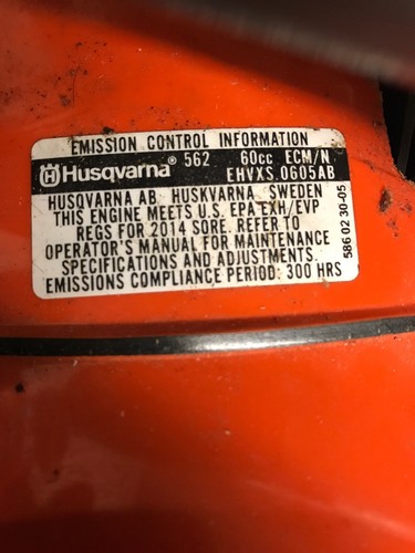 Husqvarna 562 XP X-Torq Gas Chainsaw with 28