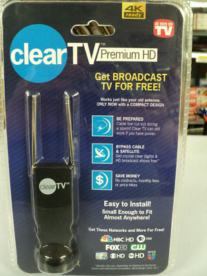 CLear TV Premium HD Broadcast TV Antenna As Seen On TV New