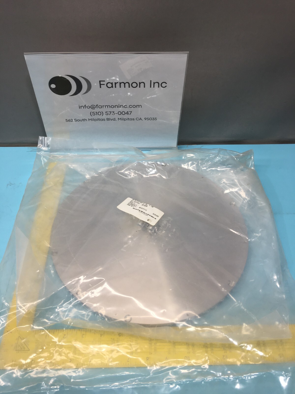 Micron 810-53224R Shutter Plate Cover, Furn, Tokyo Electron TEL, 135440