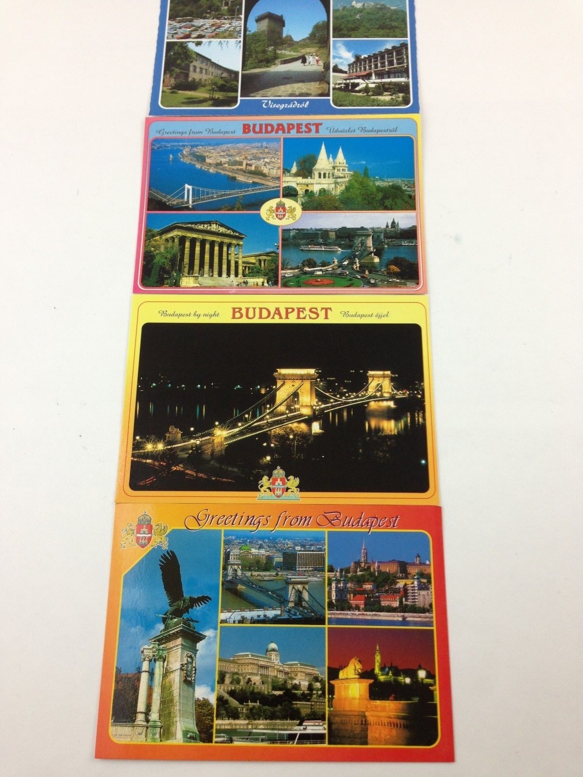 Vintage Budapest Hungary Postcard Lot Of 8 Unmailed Cards Post Cards Book
