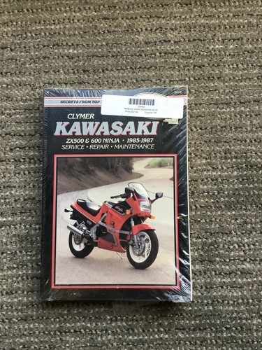 Clymer 1985-1987 Kawasaki ZX500 600 Ninja Service Repair