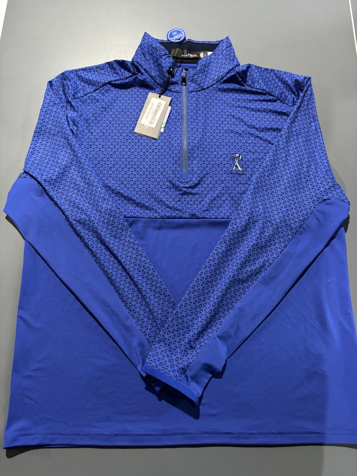 トップス RALPH LAUREN Men's RALPH LAUREN Light Blue Pinpoint Cotton Shirt XXL NWT