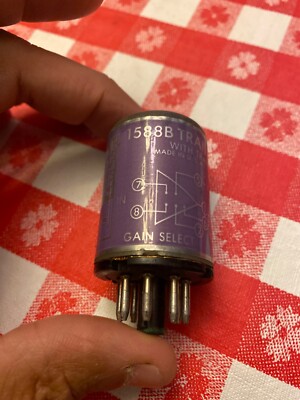 Vintage Altec Lansing 1588B Peerless Plug In Transistor Mic Tube Line Preamp