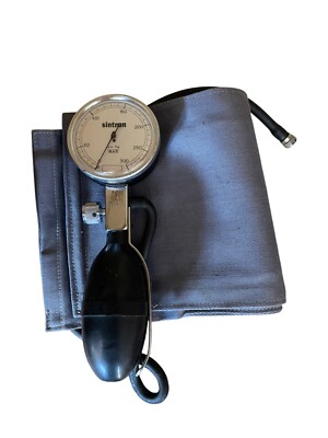 Lotto 2 Sfigmomanometri Manuali Vintage SINTRON – Strumenti Medici d’Epoca '70