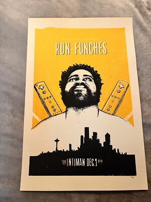 Ron Funches - Intiman Theater, Seattle - Blankenship - Screenprint - Test Print