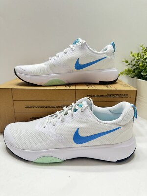 NEW Nike City Rep TR Women s Training Shoes DA1351-102 White/Blue 9.5 