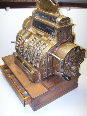Antique National Cash Register