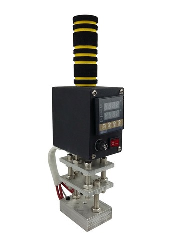 110V Hand Hold Leather Stamp Machine Embosser Hot Foil Screen Press