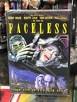 Faceless (DVD) Jess Franco, Helmut Berger, Lina Romay, Telly Savalas, BRAND NEW!