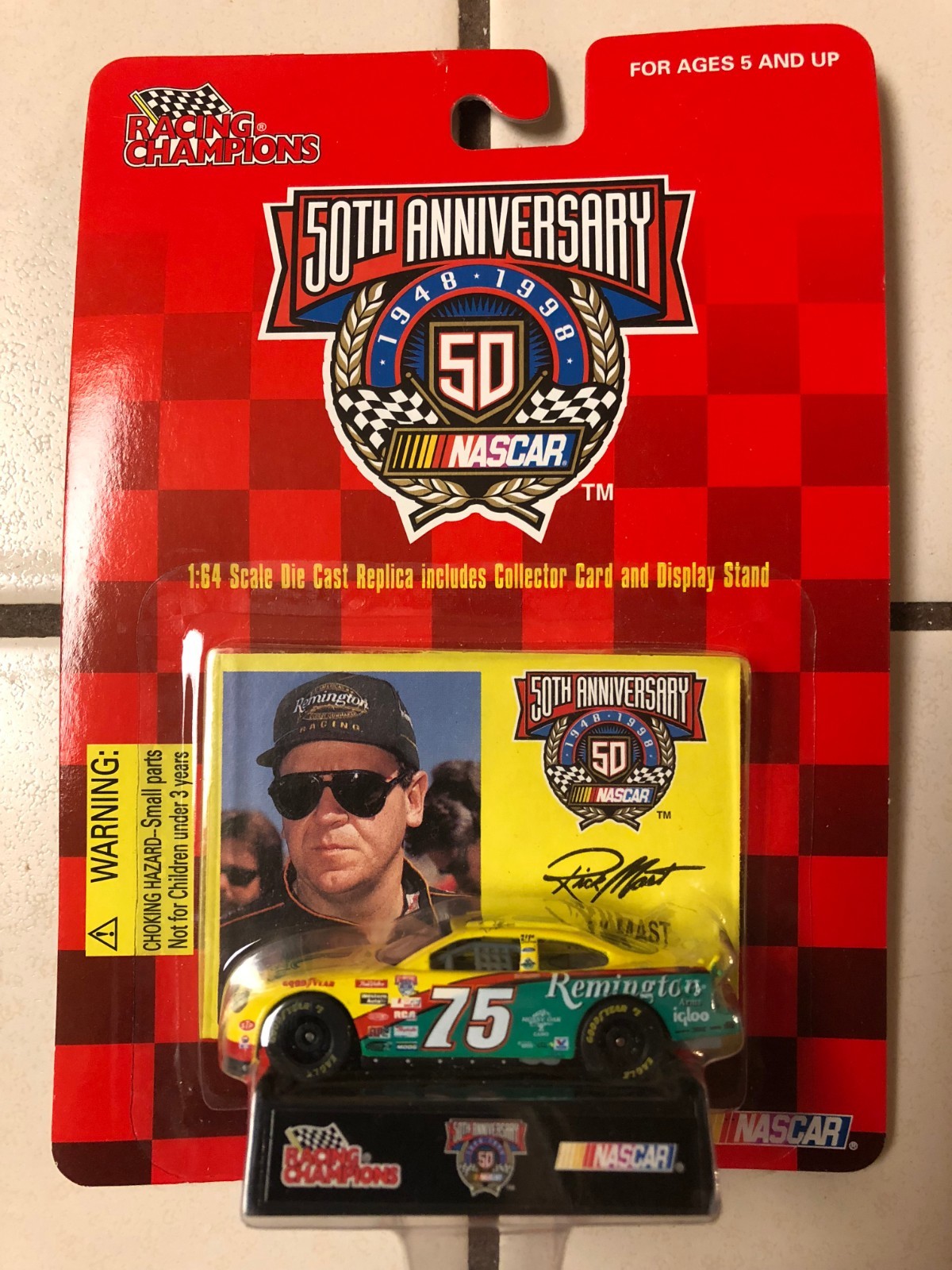 Rick Mast Remington Set of 2 cars - Racing Champions Taurus & Action T-Bird