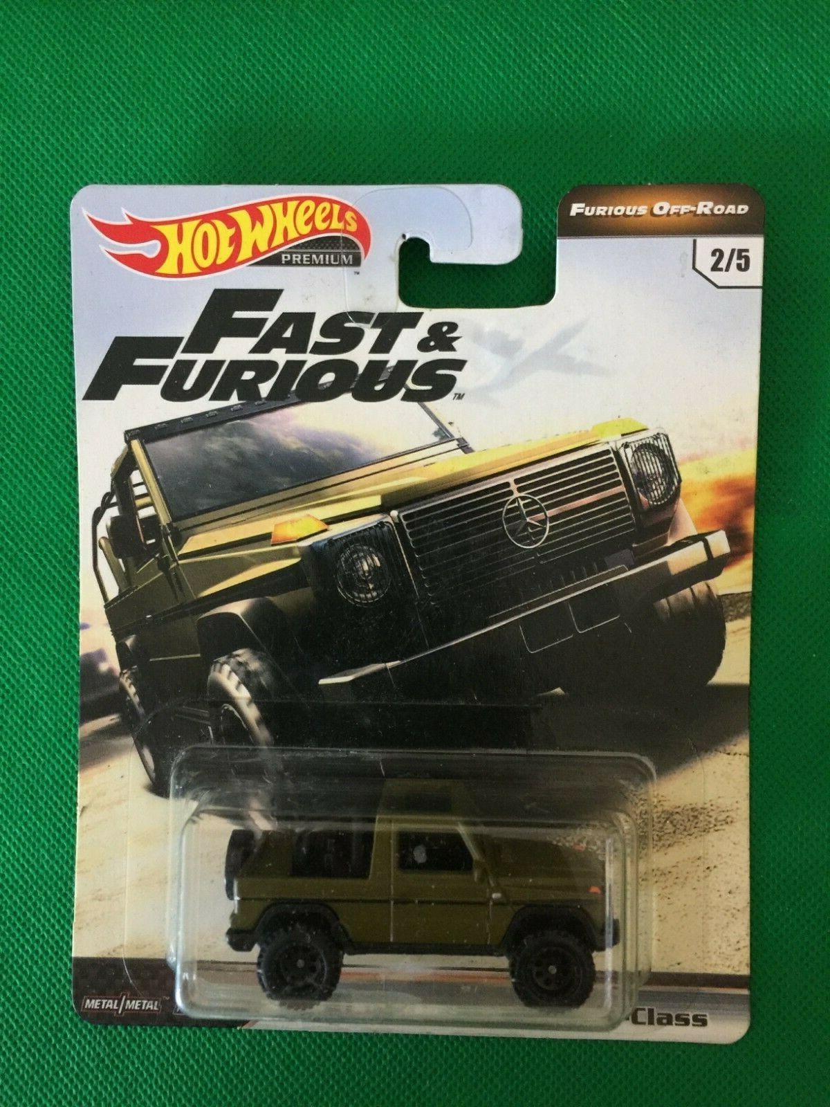 HOT WHEELS FAST & FURIOUS '91 MERCEDES-BENZ G-CLASS REAL