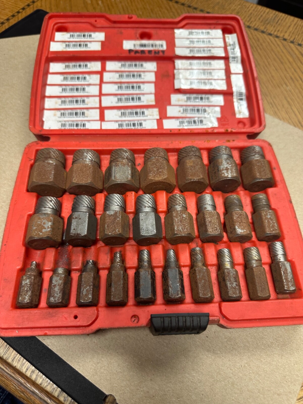 Snap-on REX25B 25 Piece Screw Extractor Set 1/8” - 7/8” Snap-on REX25B 25 Piece Screw Extractor Set 1/8” - 7/8”