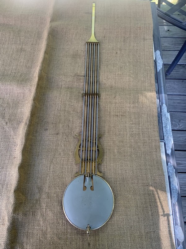 Grandfather Clock Pendulum Lyre Style