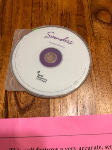 SAUNDERS CERVICAL TRACTION DEVICE WITH CARRYING CASE, MANUAL, DVD