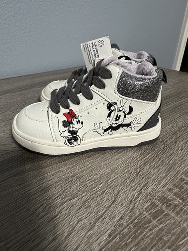 【minnie】 Disney Minnie Mouse Toddler Girls' Light Up Sneakers Pink