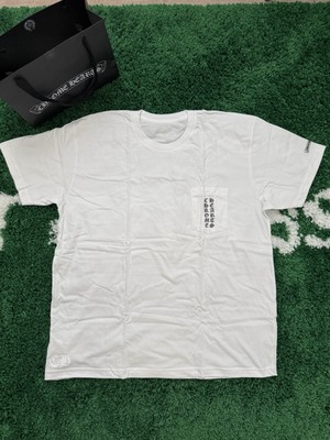 入手困難【CHROME HEARTS】グラデーション Tバー pocket Tシャツ Chrome Hearts T Bar Logo With Pocket Short Sleeve Tee - SRM