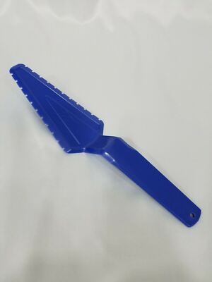 TUPPERWARE PIE CAKE CUTTER SPATULA SERVER Dark blue 1228 NEW