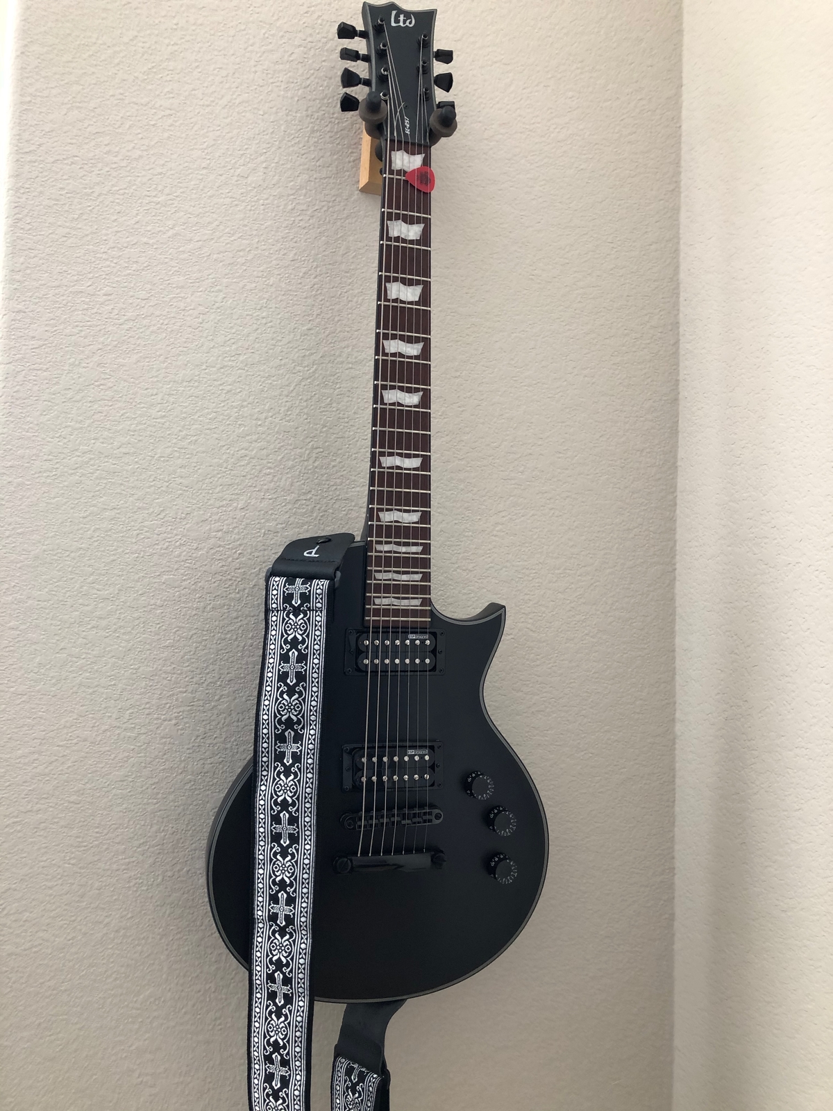 シャーベル エレキギター ブラック ESP LTD EC-257 Electric Guitar Black Satin B-Stock | eBay