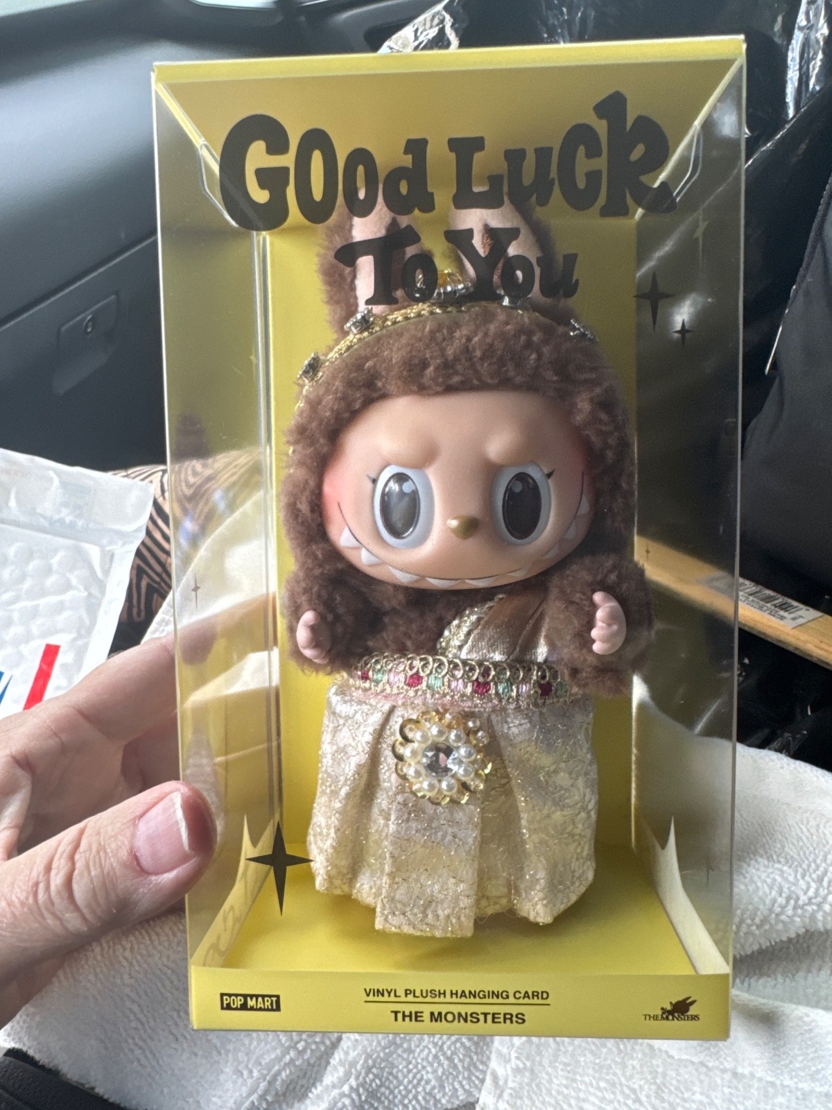 ぬいぐるみ POP MART THE MONSTERS GOOD LUCK TO YOU Pop Mart Labubu The Monsters Good Luck to You Vinyl Plush