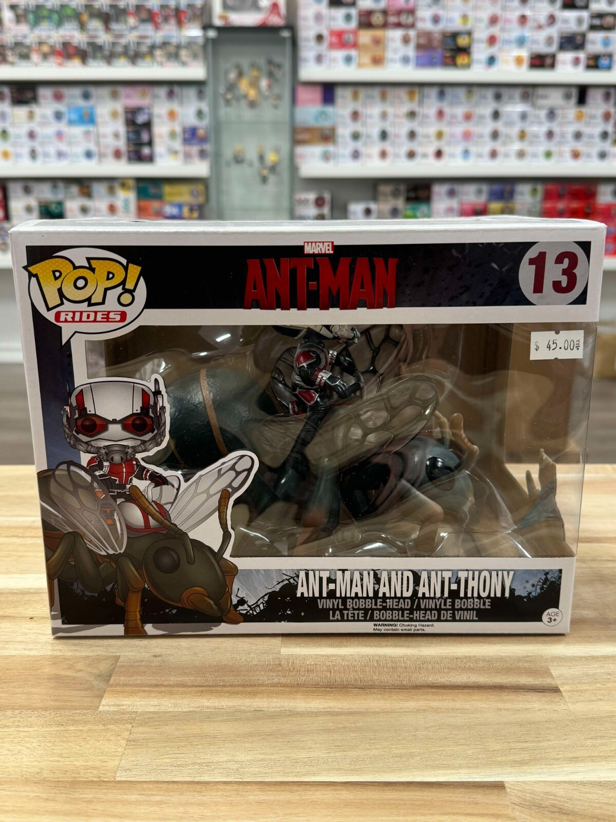Funko POP! Rides: Marvel -Ant Man Movie - Ant Man & Ant