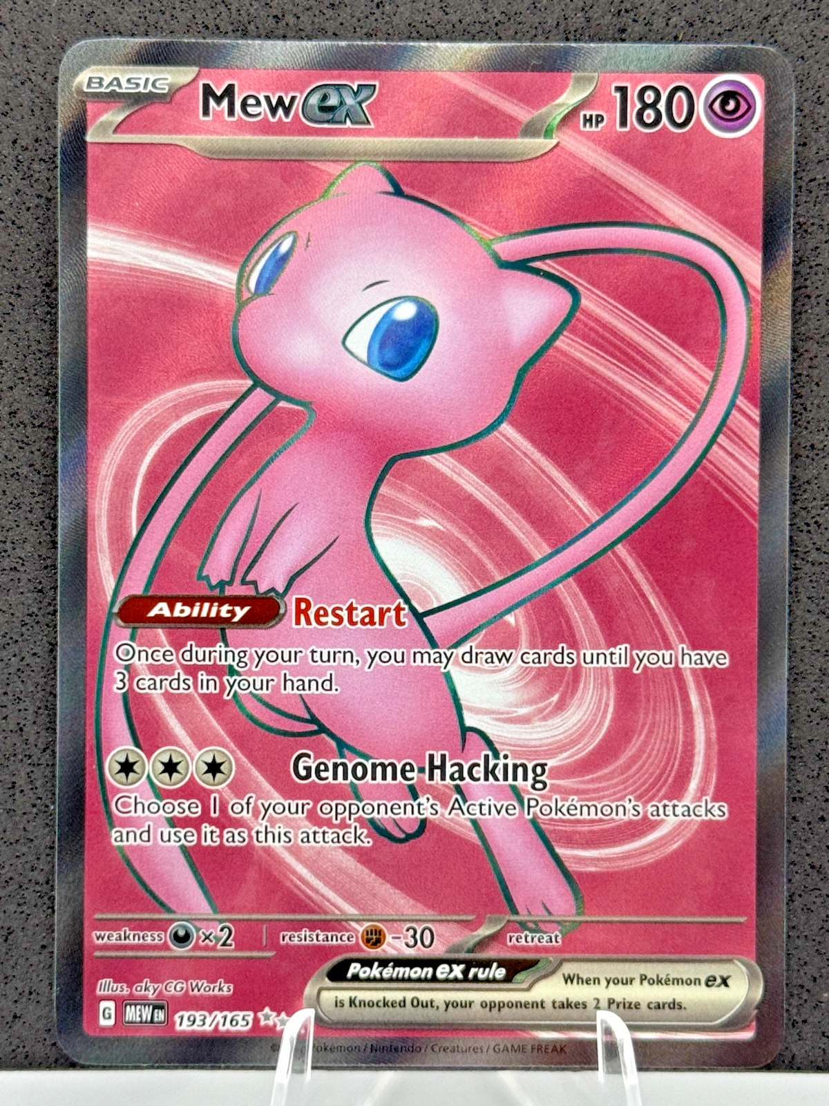 Pokémon TCG: Mew ex 193/165 Ultra Rare -SV: 151 (LP) | eBay
