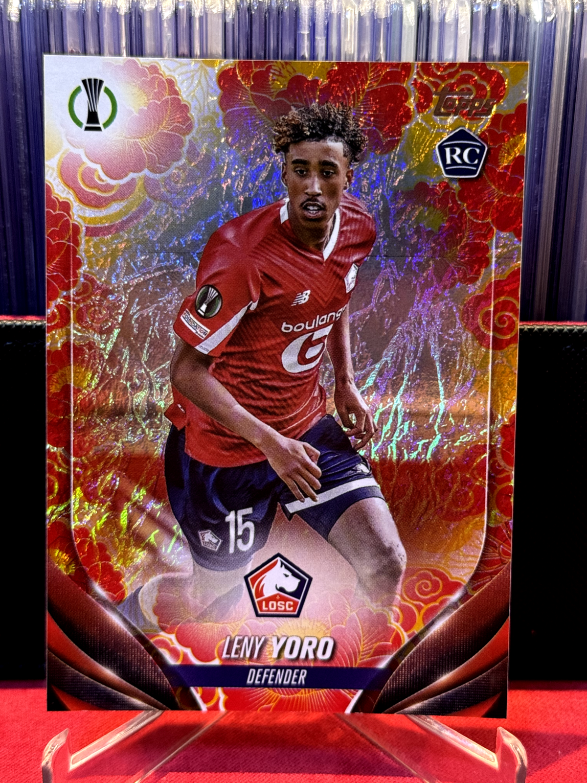 yoro★ 2023-24 Topps Jade Leny Yoro Chinese New Year 126/150 Man