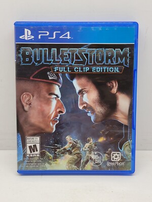 Bulletstorm: Full Clip Edition (Sony PlayStation 4, 2017) PS4 - Tested