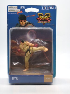 Ryu Totaku Action Figure Street Fighter V Arcade Edition New Factory Sealed OOP