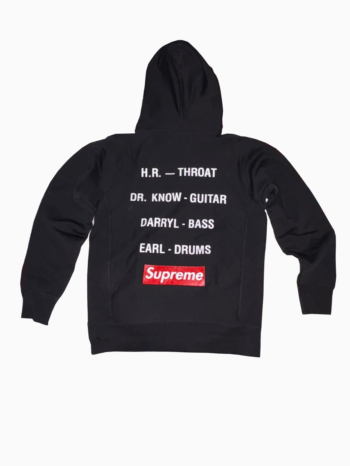 bad in  bad トレーナー 2008 Supreme X Bad Brains Pullover Sweatshirt Black Medium