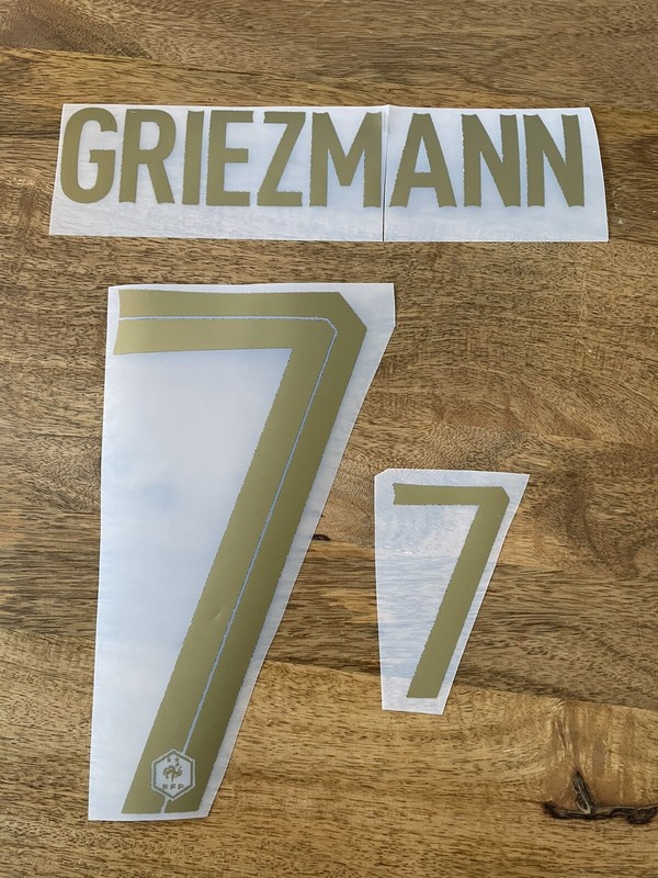 Griezmann Flocage Nameset ÃQuipe De France 2022 Home