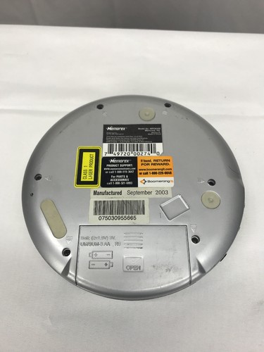 Memorex Portable Personal CD player MPD8300 w/headphones Works Great