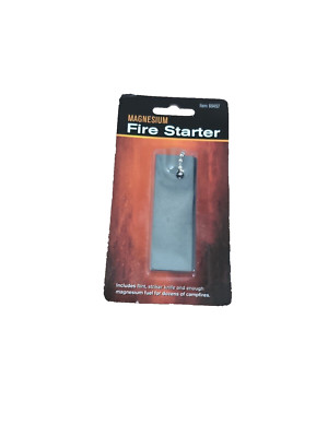 Magnesium Block Flint Fire Starter Emergency Survival Camping 69457 - C1
