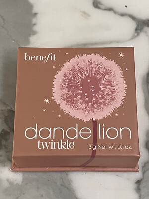 BENEFIT COSMETICS DANDELION TWINKLE NUDE PINK POWDER HIGHLIGHTER - BRAND NEW