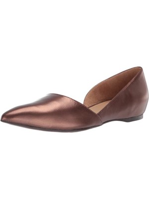 

NATURALIZER Женские коричневые кожаные балетки Samantha с поддержкой свода стопы 5,5 м, Коричневый, E7745LH