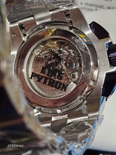 Pre-owned Invicta - King Python - Automatic Chronograph 32 Jewels - Reserve - Mens Watch