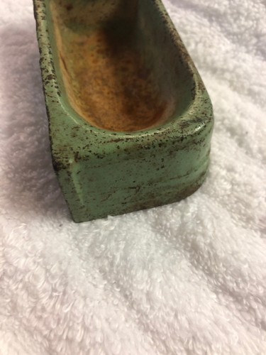 Vintage Arcade Crane cast iron bathtub salesman's sample or doll house 4
