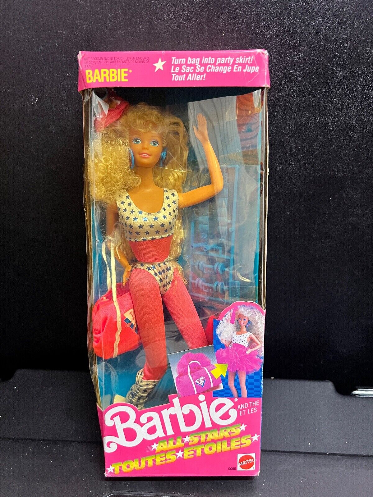 Barbie and the All-Stars Aerobics Star Doll 1989 Mattel NIB Barbie and the All-Stars Aerobics Star Doll 1989 Mattel NIB
